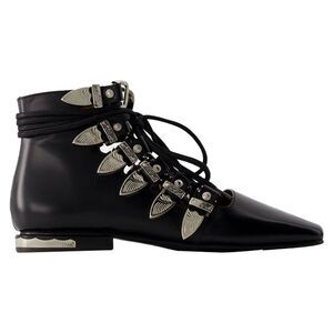 Aj1284 Ankle Boots - Toga Pulla - Leather - Black